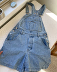 Light Wash Guess Shortalls (S)