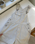 Cream Old Navy Shortalls (S)