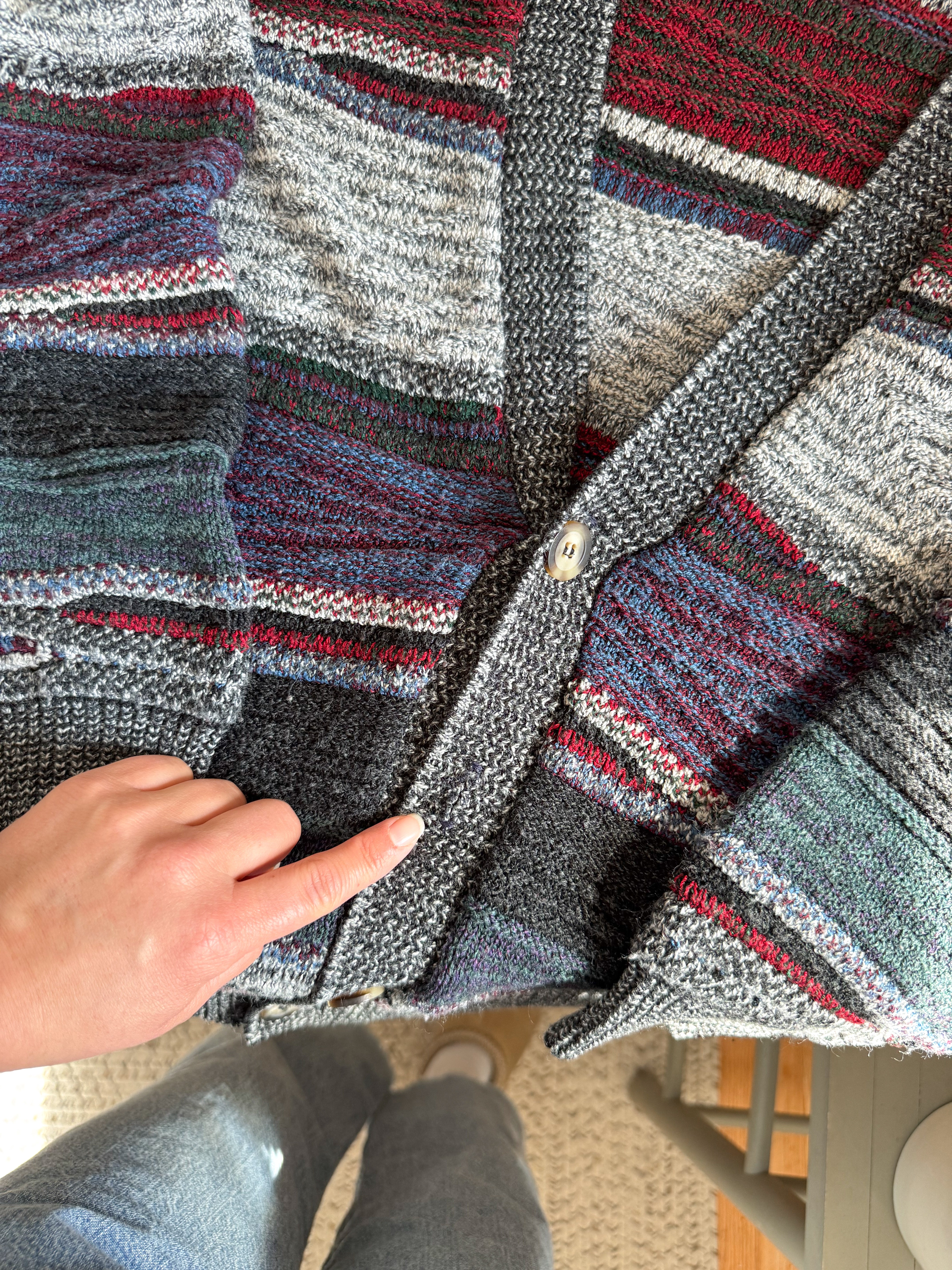 The Classic Grandpa Cardigan (XL)