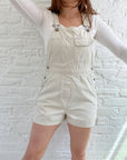 Cream Old Navy Shortalls (S)