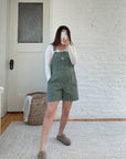 Green Old Navy Shortalls (M)