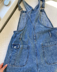 Mid Wash No Boundaries Shortalls (L)