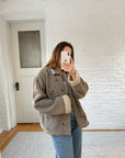 The Pinecone Sherpa Jacket (L)