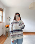 The Zig Zag Pattern Sweater (M)