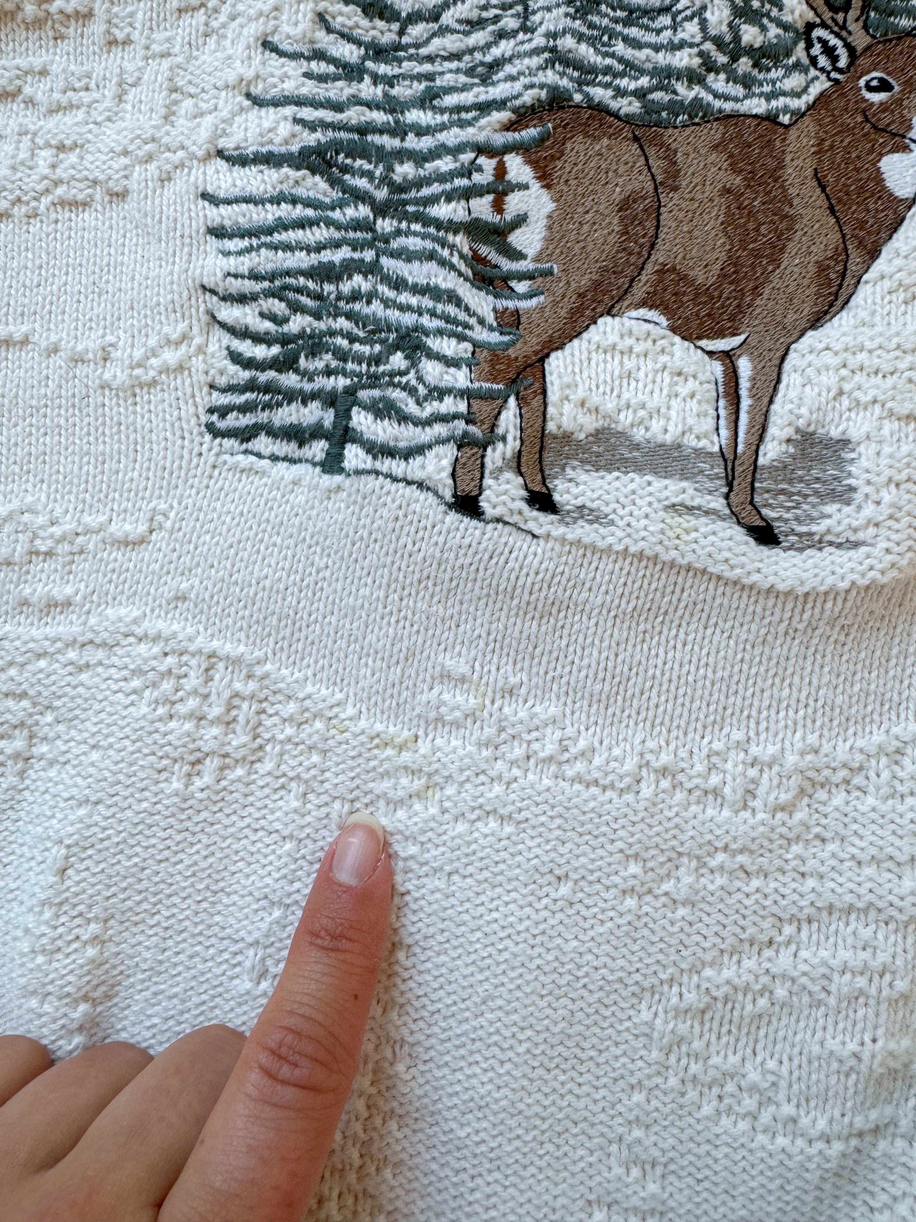 The Textured Elk Sweater (XL)