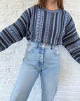 The Blue Toned Coogi Style Sweater (XL)