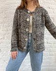 The Tree Bark Cardigan (M)