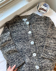 The Tree Bark Cardigan (M)