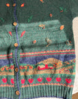 The Autumnal Village Cardigan (XL)