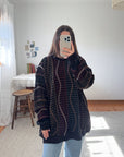 The Spooky Textured Sweater (XL)