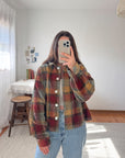 The Harvest Moon Plaid Shacket (M)