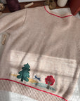 The Quilted Tree Barn Cardigan (L)