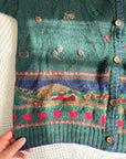The Autumnal Village Cardigan (XL)