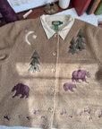The Smokey Bear Sherpa Cardigan (XXL)