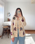 The Wildwood Leaf Cardigan (M)