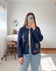 The Apple Tree button Cardigan (M)