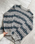 Vintage Faire Isle Patterned Sweater (M)