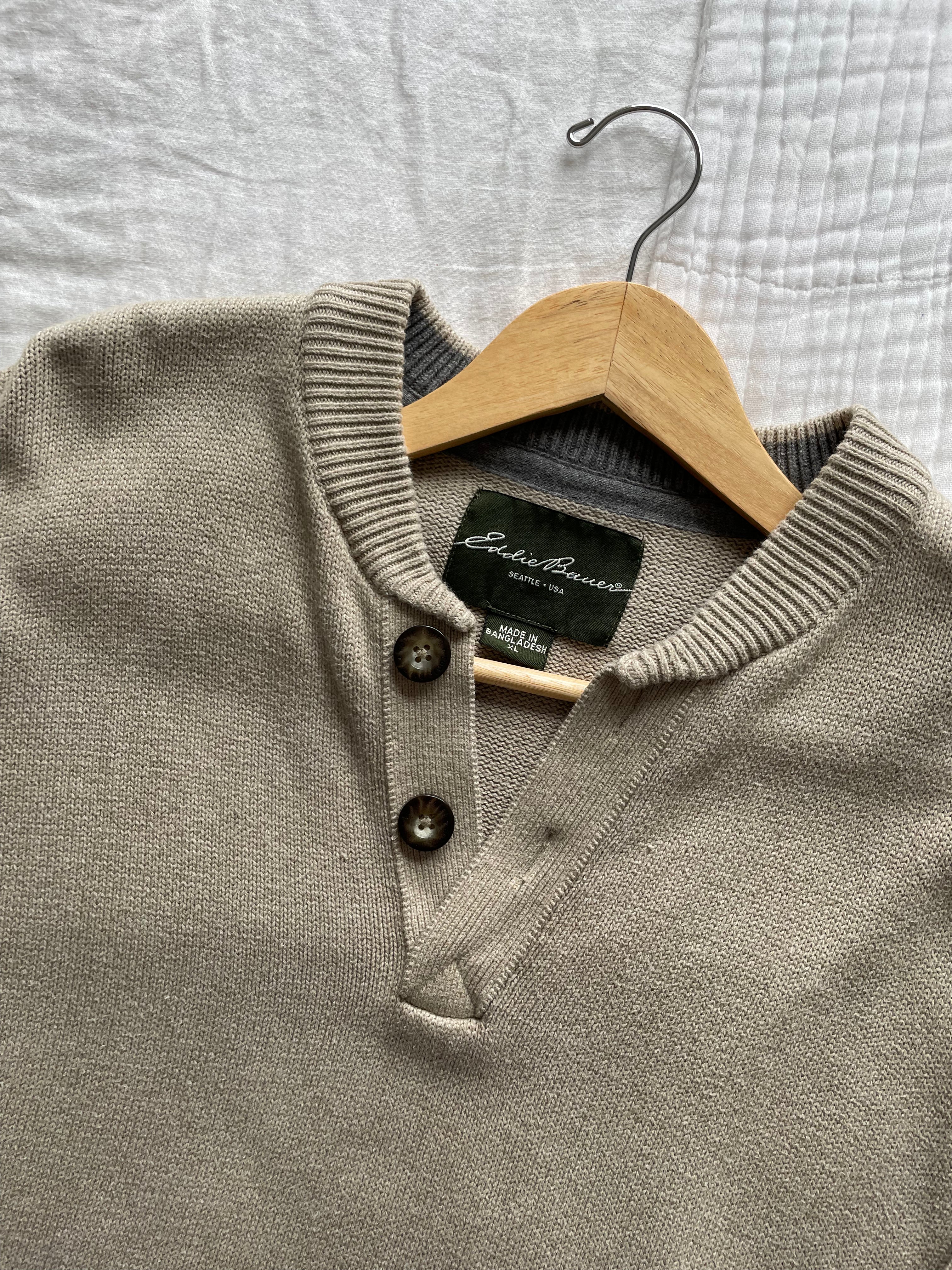 The Solitude Henley Sweater (XL)