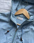 The Powder Denim Zip Up (L)