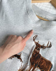 The Dawn Deer Crewneck (L)