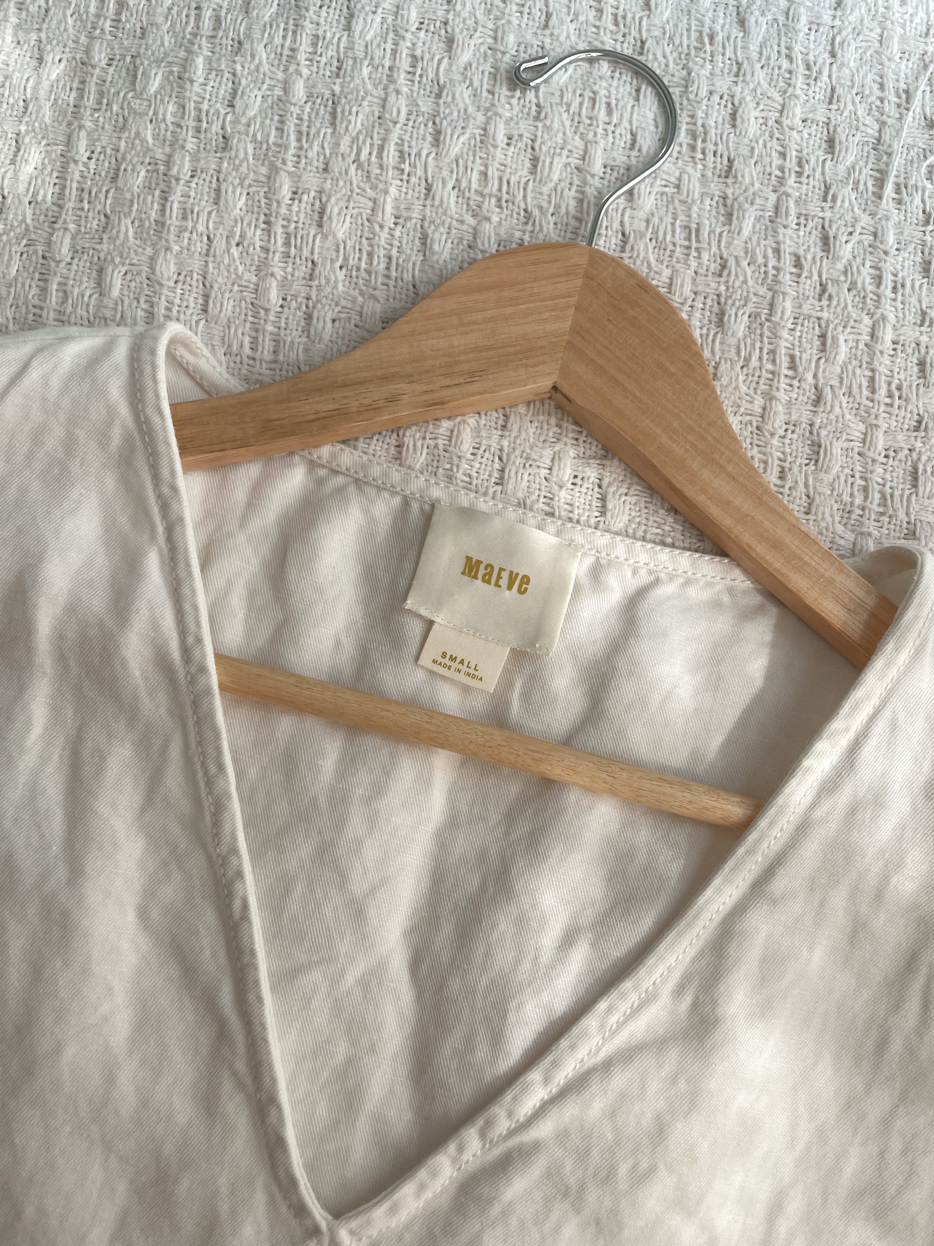 The Milky Linen Blend Dress (S)