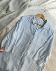 The Powder Blue Button Up (M)