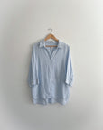 The Powder Blue Button Up (M)