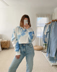 The Cloudy Sky Crewneck (M)