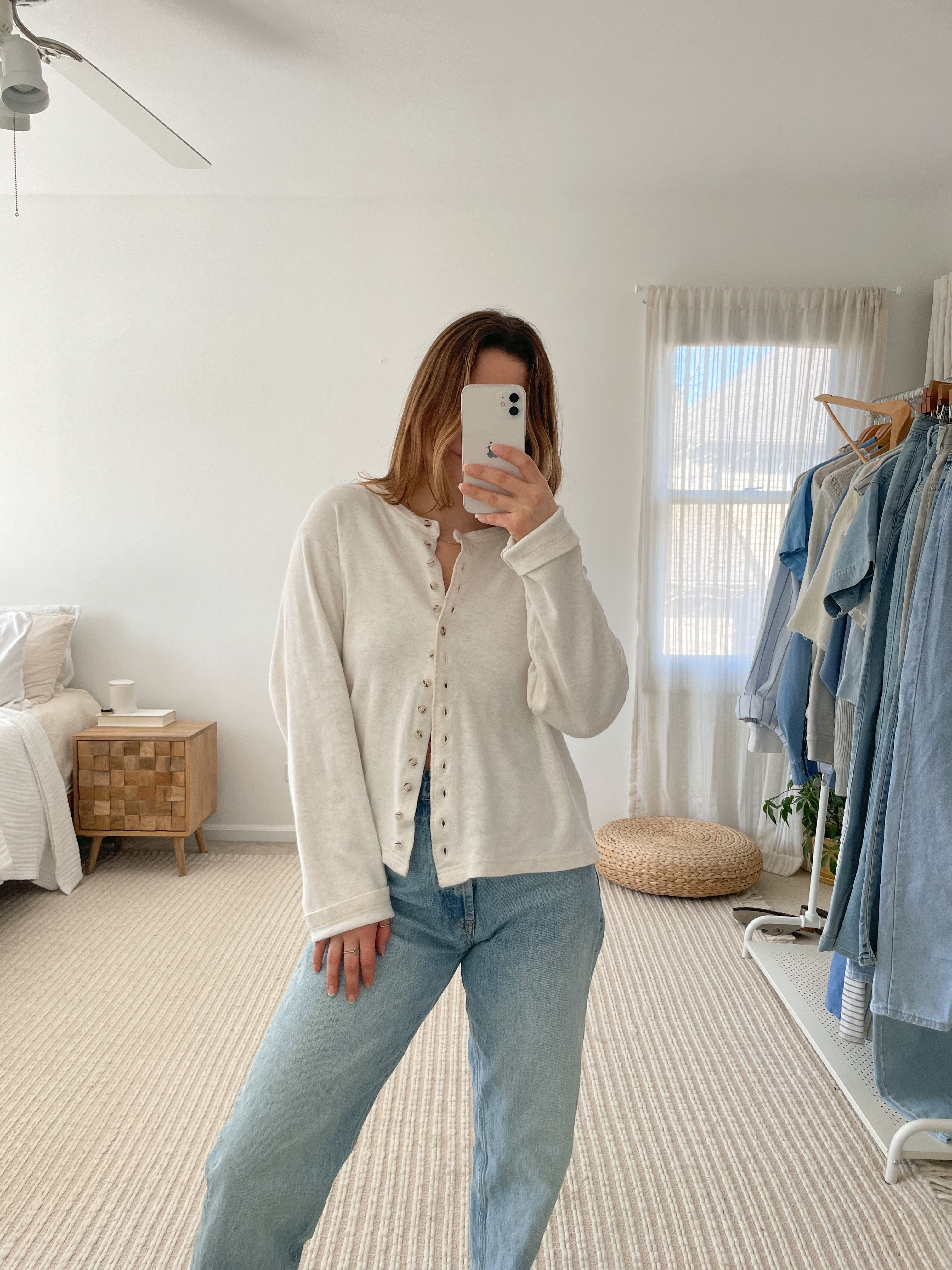 Creamy Cloud Cardi (M)