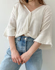 The Fluffy Cloud Blouse (S)