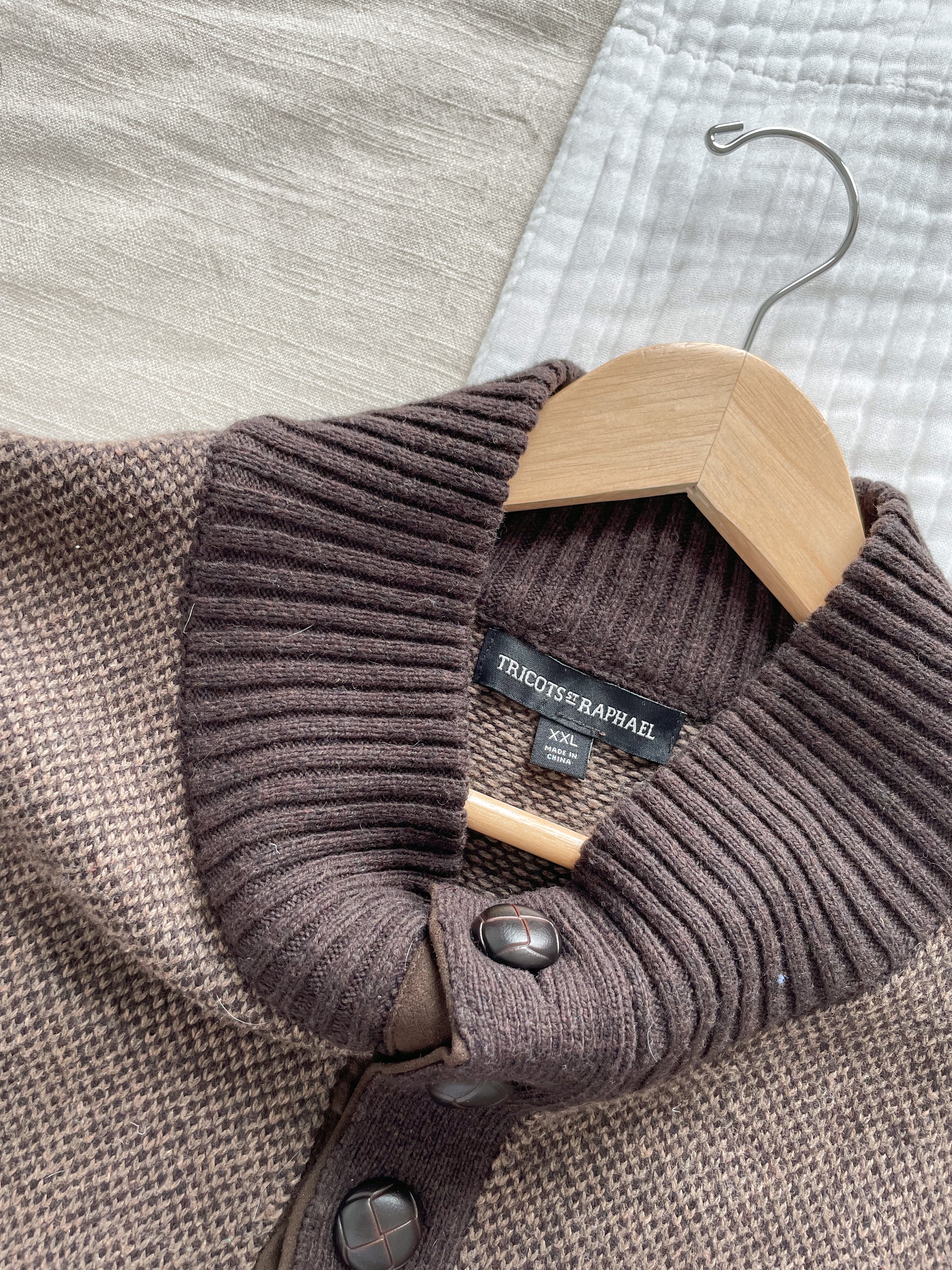 The Warm Woven Henley (XXL)
