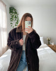 The Corduroy Coffee Coat (L)