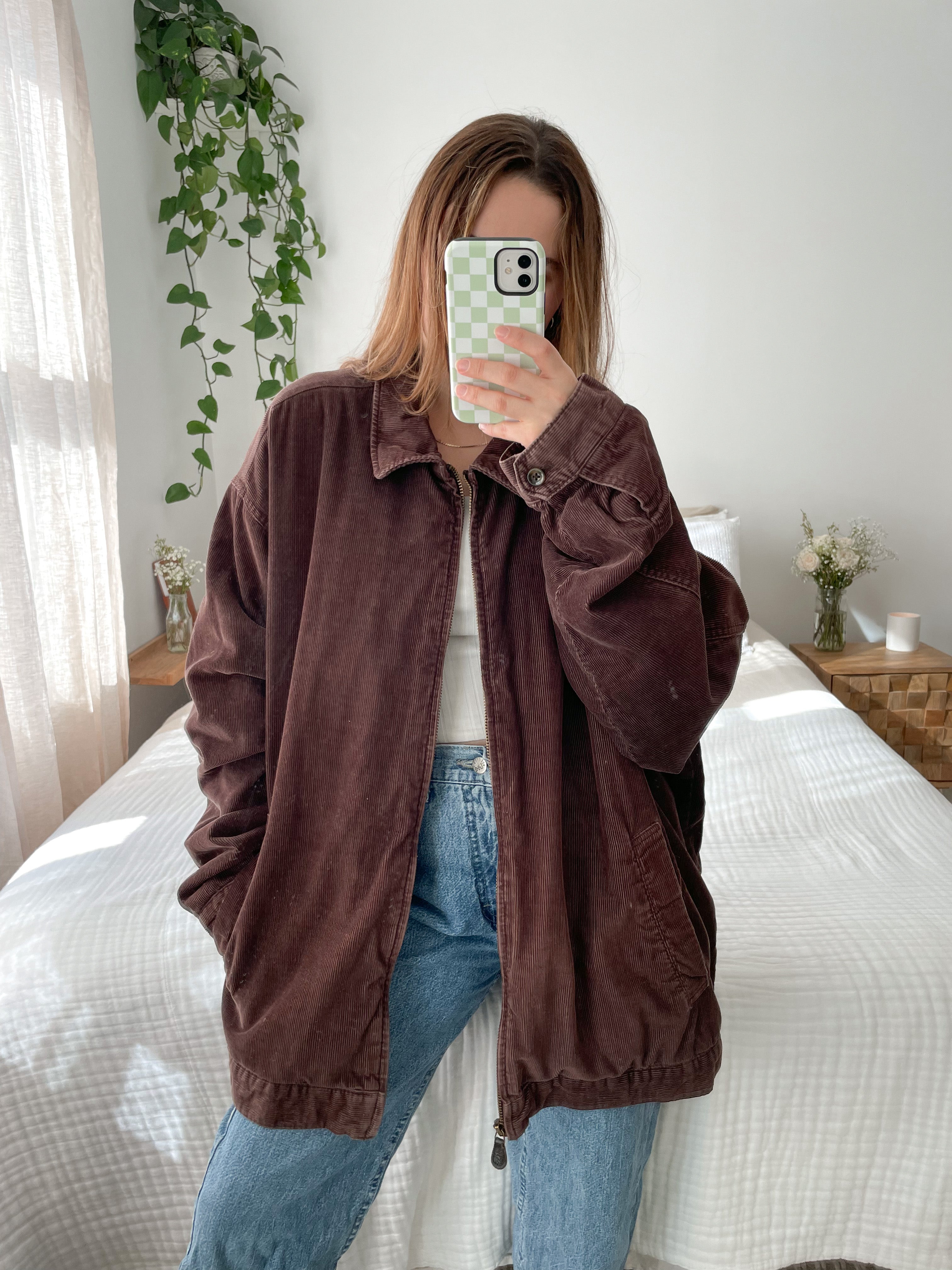 The Wooden Log Corduroy Coat (3X)