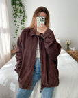 The Wooden Log Corduroy Coat (3X)