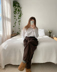 The Tree Bark Linen Trousers (3)