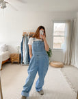 Light Wash Cherokee Overalls (XL)