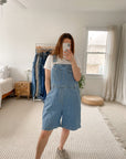 Lightwash Silhouettes Shortalls (XL)