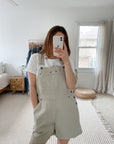 Cream Bill Blass Shortalls (M)