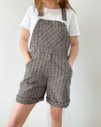 Plaid Shortalls (L)