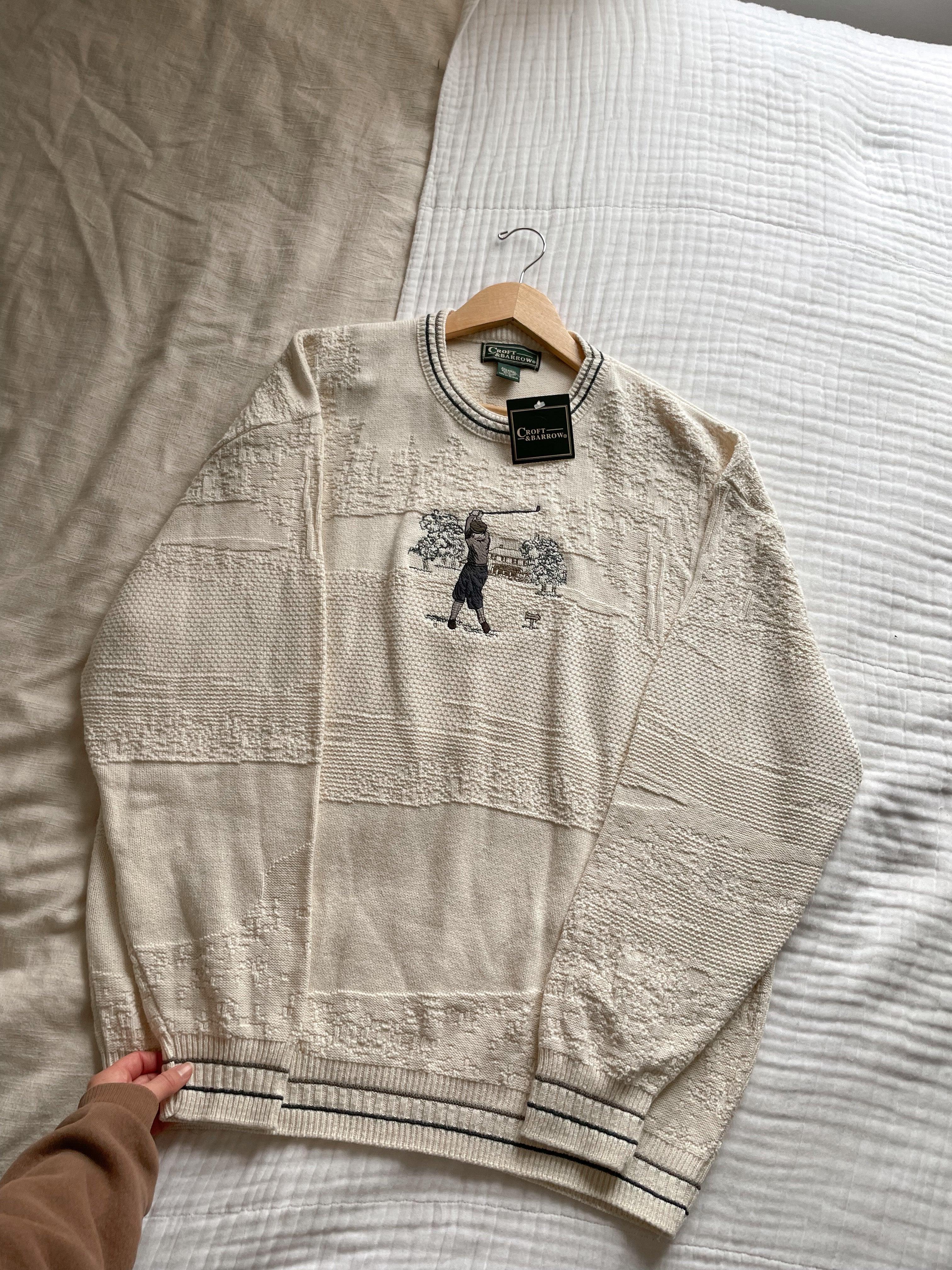 Vintage Golf Sweater (XXL)