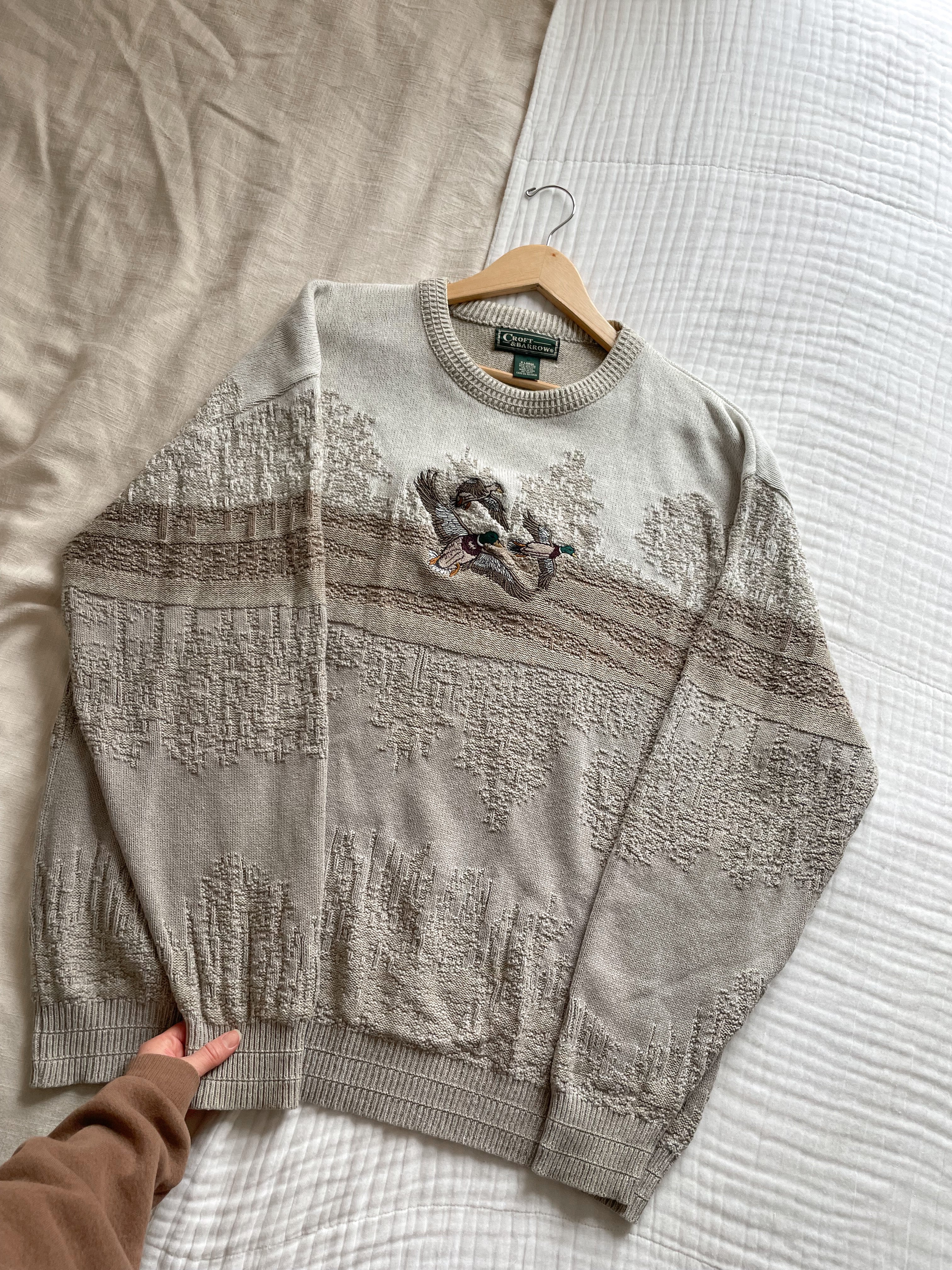 Vintage Duck Sweater (XL)