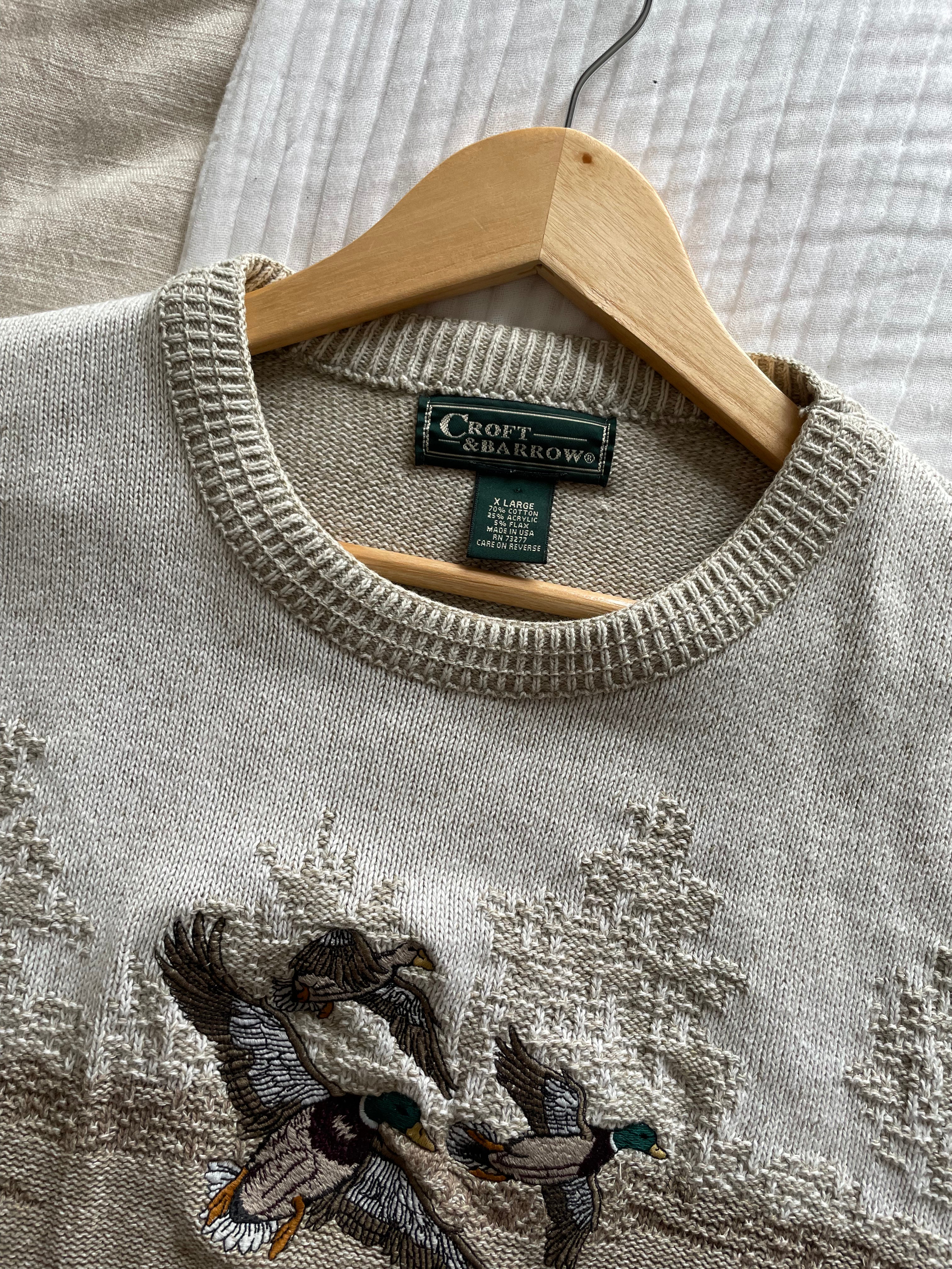 Vintage Duck Sweater (XL)