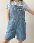 Lightwash Silhouettes Shortalls (XL)