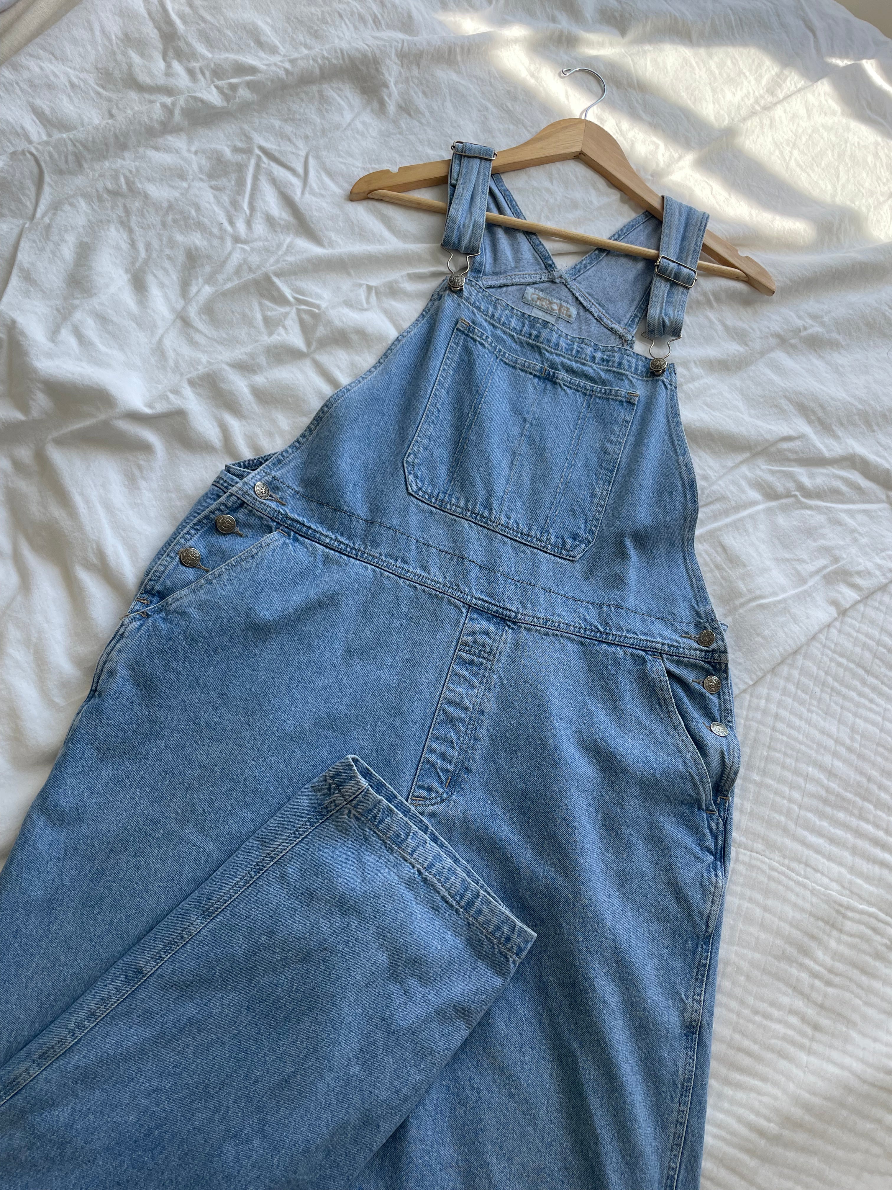 Light Wash Cherokee Overalls (XL)