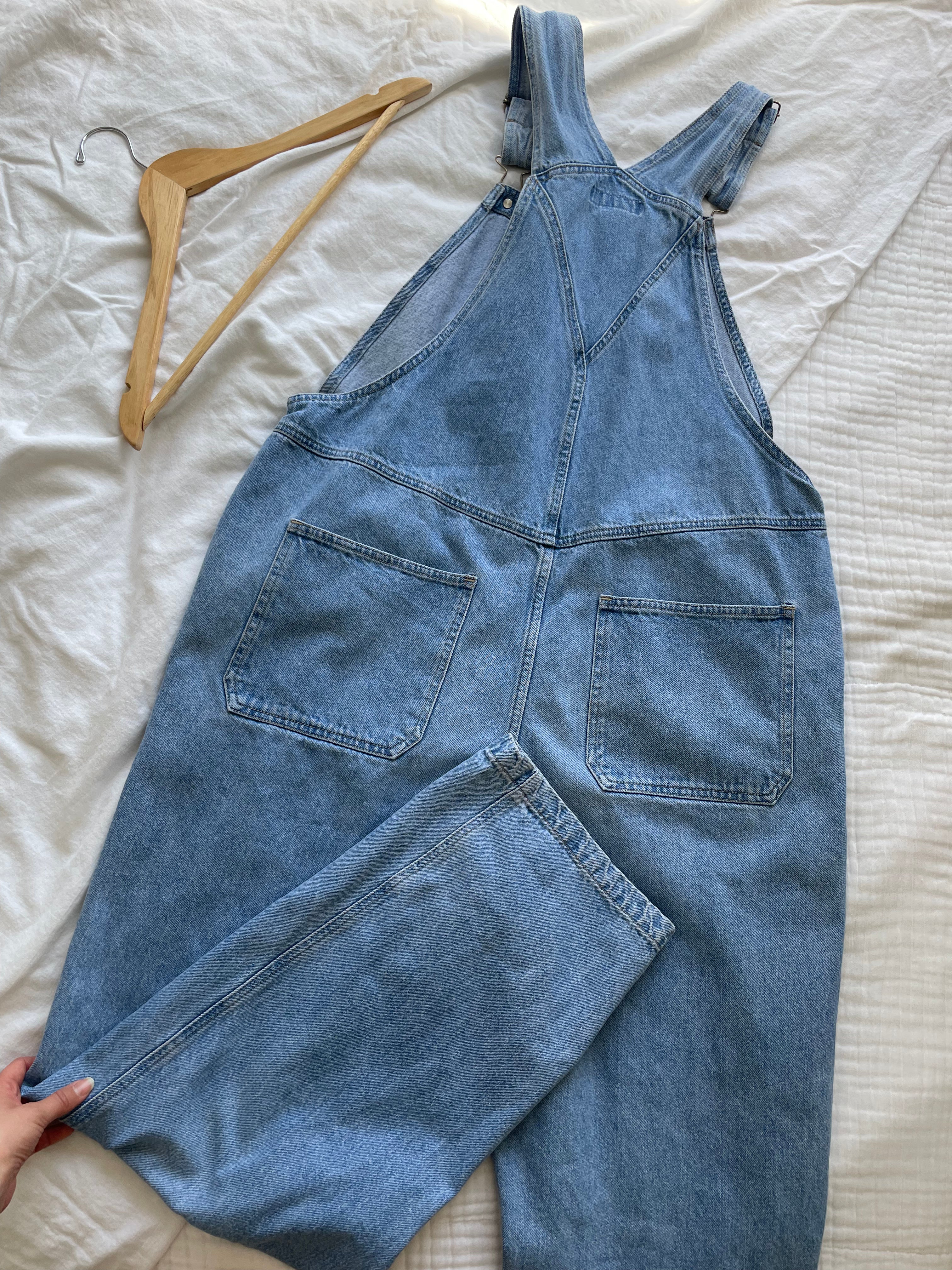 Light Wash Cherokee Overalls (XL)