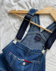 Tommy Darkwash Shortalls (M)