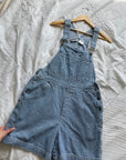 Pinstripe Bill Blass Shortalls (M)