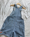 Pinstripe Bill Blass Shortalls (M)