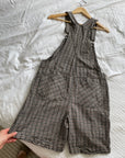 Plaid Shortalls (L)