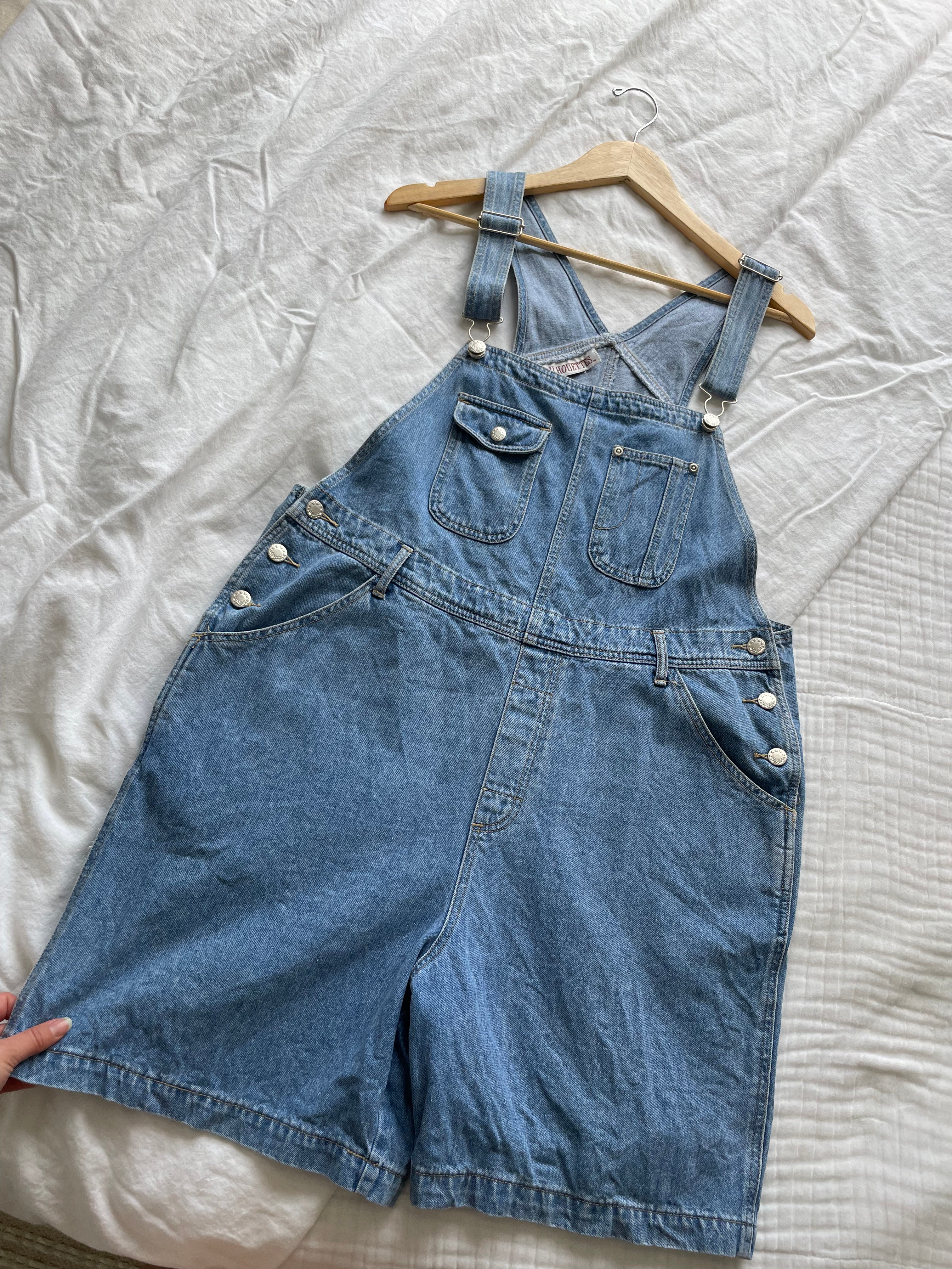 Lightwash Silhouettes Shortalls (XL)